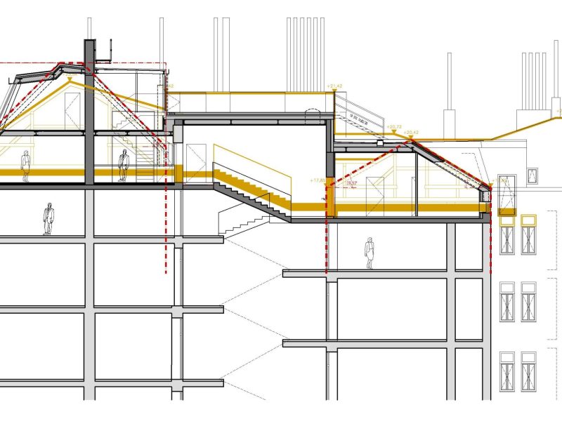 Dachausbau Große Mohrengasse